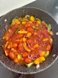 rainbow shakshuka recipe