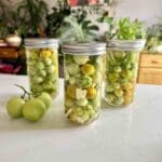 green tomatoes canning
