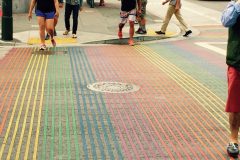 Rainbow crossing